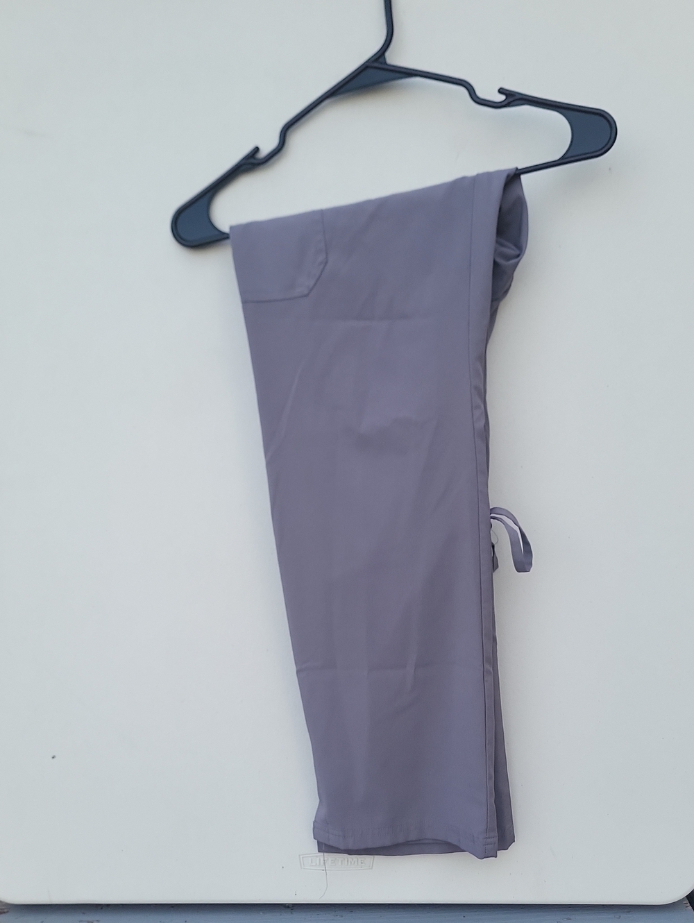 Straight Leg Women's Scrub Pants in Dusty Lavender